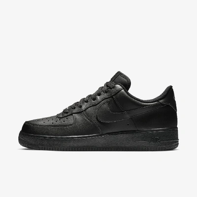 Nike Air Force 1 Winter Gore-tex And Leather High-top Sneakers In Black,black