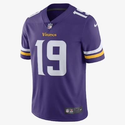 Nike Men's Adam Thielen Minnesota Vikings Vapor Untouchable Limited Jersey In Court Purple,white,gold