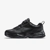 Nike Men's Air Monarch Iv Wide Training Sneakers From Finish Line In Black
