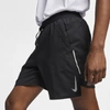 Nike Flex Stride Men's 7" Brief-lined Running Shorts In Black