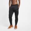 Nike Men's Therma-fit Tapered Training Pants In Black