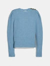 COACH COACH FULL SLEEVE CREWNECK SWEATER - WOMEN'S,88447 BLU