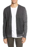 JOHN VARVATOS RELAXED FIT CARDIGAN,Y2742V4-BSA4