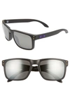 Oakley Nfl Collection Sunglasses, Los Angeles Chargers Oo9102 55 Holbrook In Prizm Black