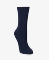 DKNY SUPER SOFT KNIT WIDE RIB BOOT SOCK, ONLINE ONLY