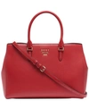 DKNY WHITNEY LEATHER EAST WEST TOTE, CREATED FOR MACY'S