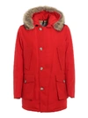 Woolrich Red Multi-pocket Arctic Parka In Red