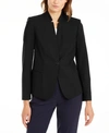 ELIE TAHARI TORI STAR-COLLAR BLAZER