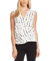 VINCE CAMUTO PRINTED HIGH-LOW TOP