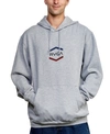 RVCA MEN'S AIRBORNE PACK LOGO GRAPHIC HOODIE