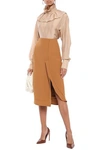 VICTORIA BECKHAM CREPE SKIRT,3074457345621661260