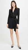 ALICE AND OLIVIA MONA STRAIGHT SHOULDER SUIT DRESS