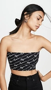 VERSACE KNIT TUBE TOP