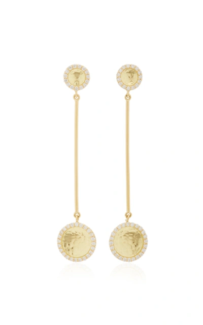 Amrapali 18k Gold And Diamond Earrings