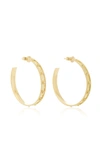 AMRAPALI WOMEN'S REVATI 18K GOLD AND DIAMOND HOOP EARRINGS,791972