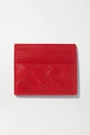 BOTTEGA VENETA INTRECCIATO LEATHER CARDHOLDER