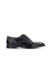 CHURCH'S POLISHED FUME BLACK ANNA MET OXFORD LACE-UP,11162318