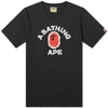 A BATHING APE A Bathing Ape Brush College Tee