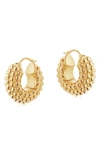 Missoma Bayu 18kt Gold Vermeil Hoop Earrings In Gold
