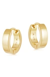 MISSOMA CHUBBY HUGGIE HOOP EARRINGS,HG-G-E4-NS