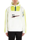 PUMA PUMA MEN'S WHITE POLYESTER OUTERWEAR JACKET,59553502 L