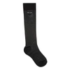 PRADA BLACK WOOL SOCKS,664371S98F0002