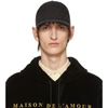 Gucci Black Canvas Original Gg Baseball Cap