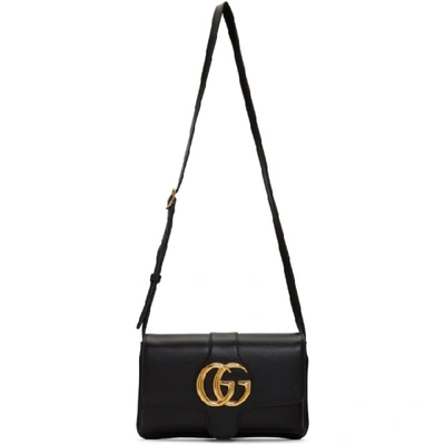 Gucci Black Small Arli Shoulder Bag In 1000 Black