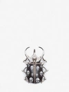 ALEXANDER MCQUEEN BEETLE SKULL BROOCH