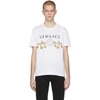 VERSACE VERSACE WHITE SAFETY PIN T-SHIRT