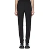 VERSACE BLACK SWAROVSKI EVENING TROUSERS