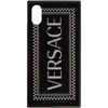 VERSACE VERSACE 黑色 90S 复古徽标 IPHONE X 手机壳