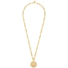 VERSACE GOLD MEDUSA PENDANT NECKLACE