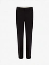 ALEXANDER MCQUEEN WOOL MOHAIR PANTS