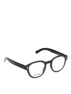 DIOR DIORFRACTION BLACK EYEGLASSES