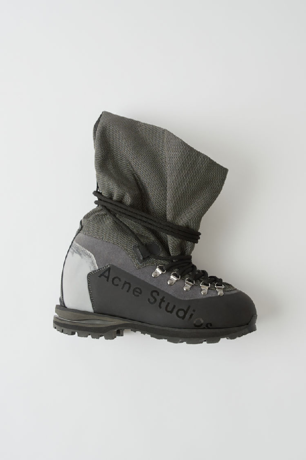 acne hiking boots