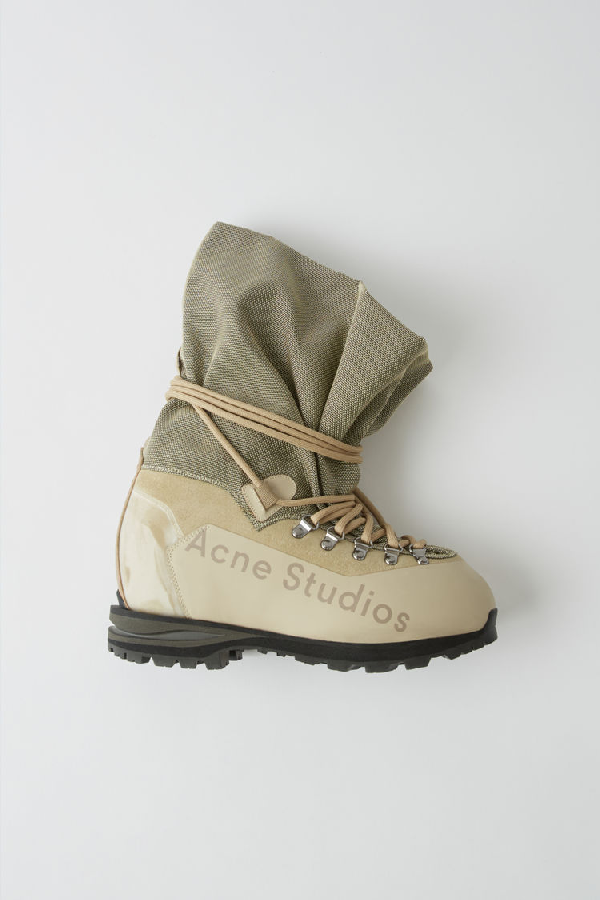 acne trekking boots