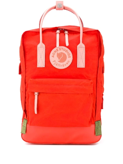 Acne Studios X Fjällräven Backpack In Orange