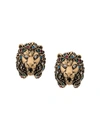 GUCCI LION CLIP-ON EARRINGS