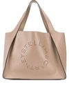 Stella Mccartney Stella Logo Tote Bag In Neutrals