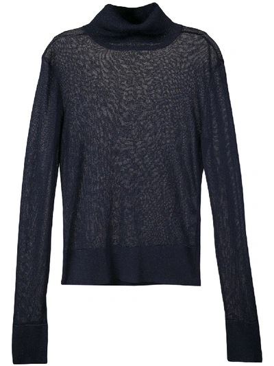 Altuzarra 'lexia' Rollkragenpullover In Blue