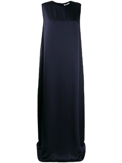 The Row Loose Fit Gown In Blue