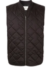 KENT & CURWEN ZIP-UP PADDED GILET