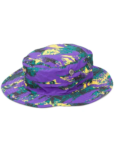 Billionaire Boys Club Abstract Camouflage Bucket Hat In Multi