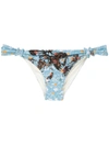 Clube Bossa Rings Bikini Bottom In 蓝色