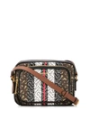 BURBERRY MONOGRAM STRIPE CAMERA BAG