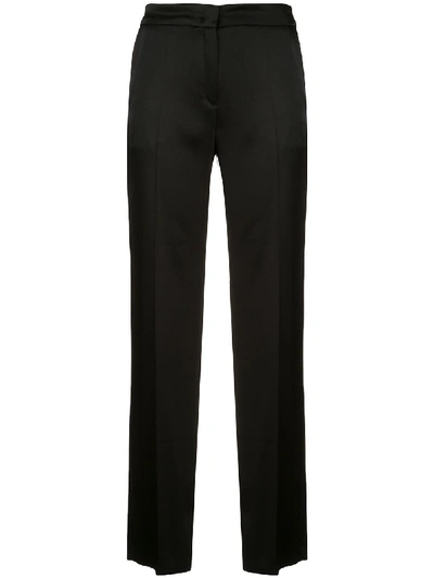 Escada High-rise Straight Trousers In 黑色