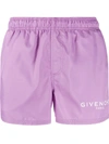 GIVENCHY BRAND LOGO SWIM SHORTS