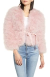 REBECCA MINKOFF HARPER FEATHER JACKET,H19100678