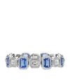 ATELIER SWAROVSKI X PENÉLOPE CRUZ WHITE GOLD, LAB-GROWN DIAMOND AND GEMSTONE ÁNGEL BRACELET,15156284